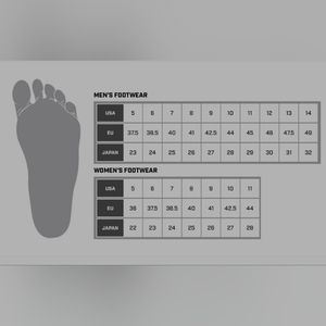 MENS FOOTWEAR,WOMENS FOOTWEAR SIZES